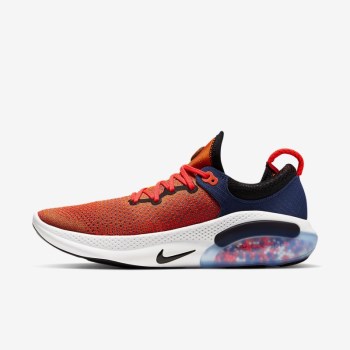 Nike Joyride Run Flyknit - Férfi Futócipő - Narancssárga/Sötétkék/Piros/Fekete